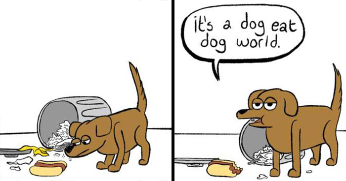 Wait, This Comic Artist Sneaks Dark Twists Into Cute Comics!