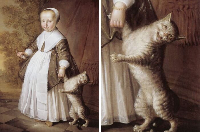 A 4-Year-Old, A Cat, And A Fish Walk Into A Painting...