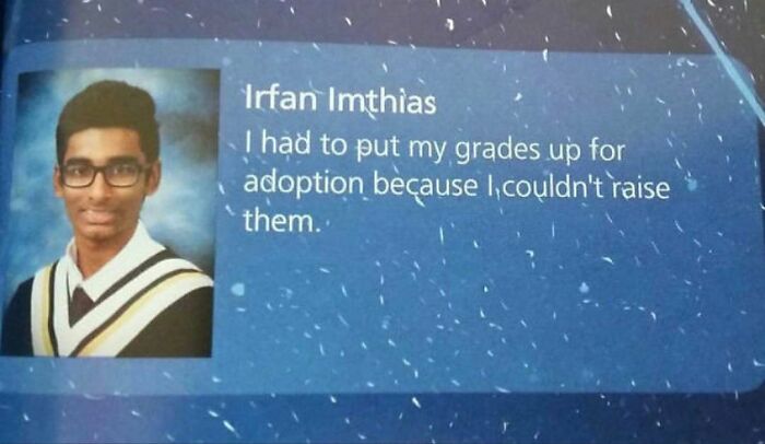 The 30 Yearbook Quotes That Totally Made Us Laugh Out Loud