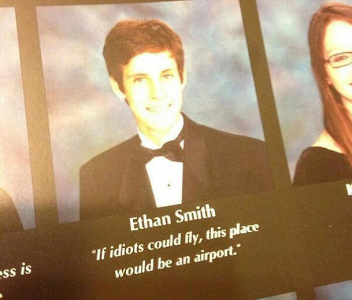 The 30 Yearbook Quotes That Totally Made Us Laugh Out Loud