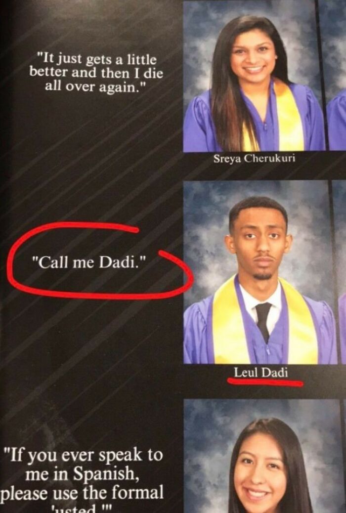 The 30 Yearbook Quotes That Totally Made Us Laugh Out Loud