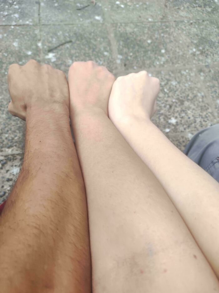 Sibling Skin Tone Swag: Different but Family Goals