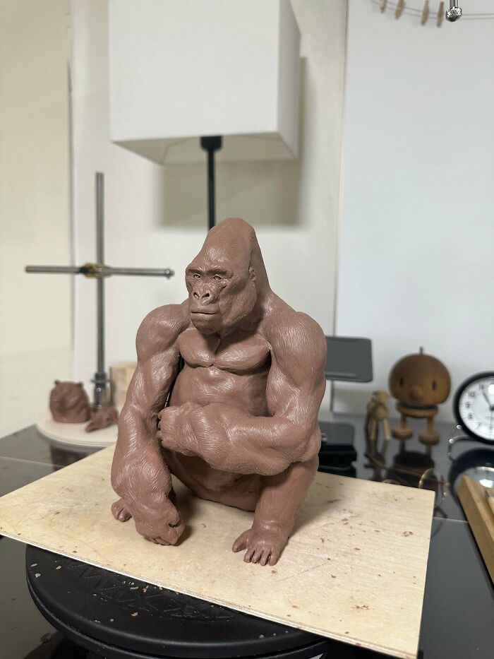 I Sculpted A Western Gorilla—Rawr!