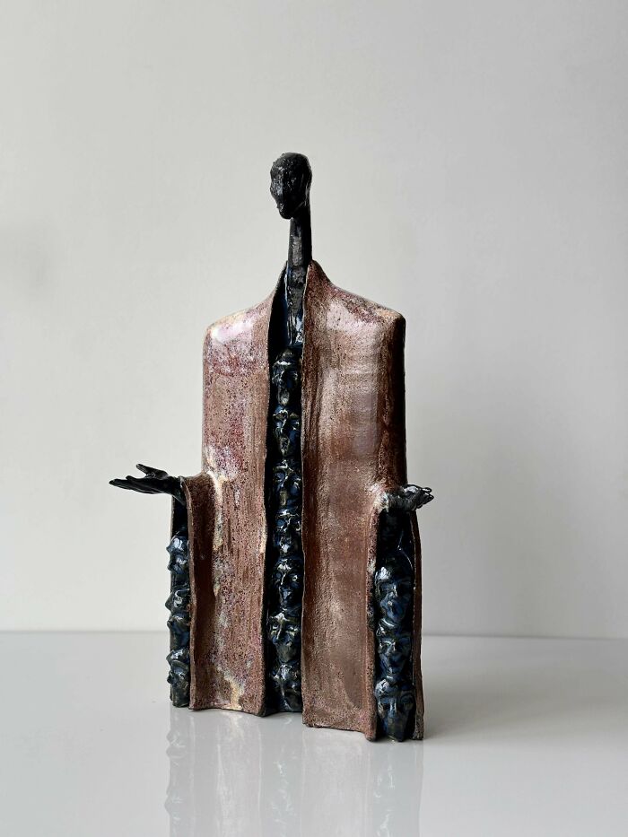 Ceramic Sculpture Called "Religion"—Deep Stuff