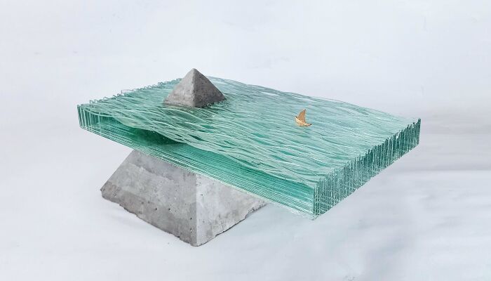 Glass Sculpture That’s Fancy and Fragile