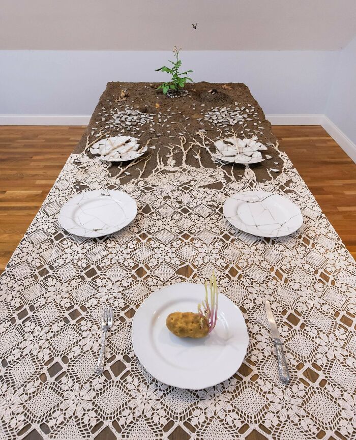 "I Can't Be Your Meal, But I Can Be A Garden"—Self Portrait