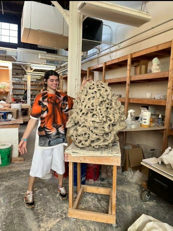 Done Sculpting—Next Stop Kiln!