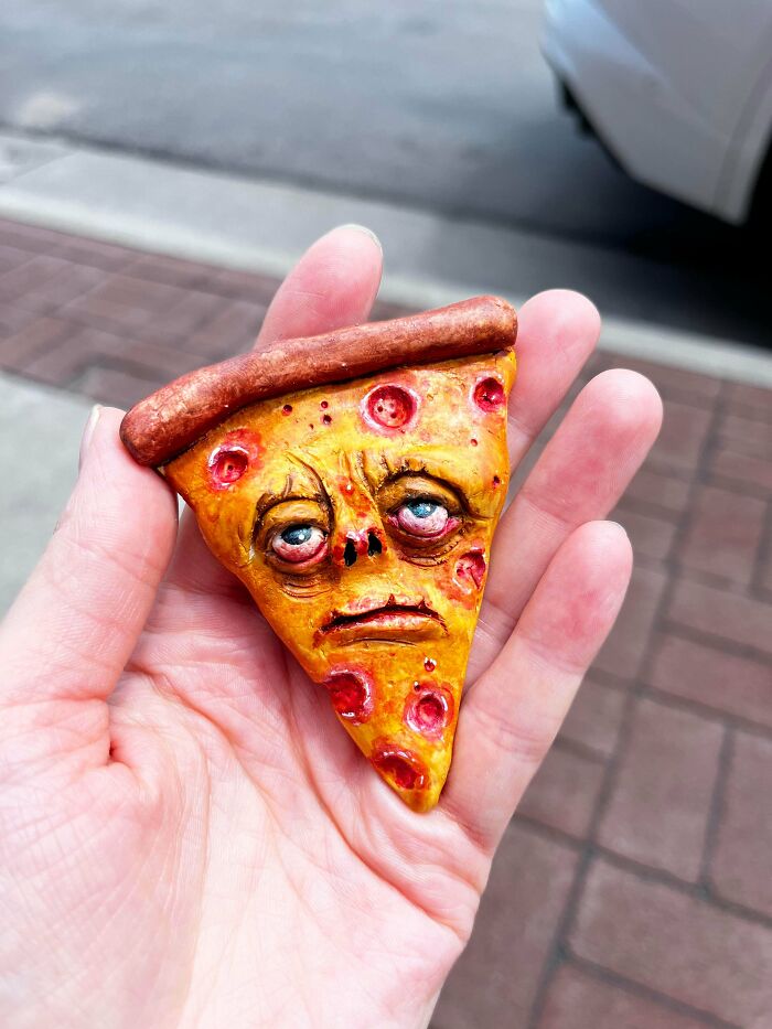 Made This Little Pizza Guy—Because Who Doesn’t Love Pizza?