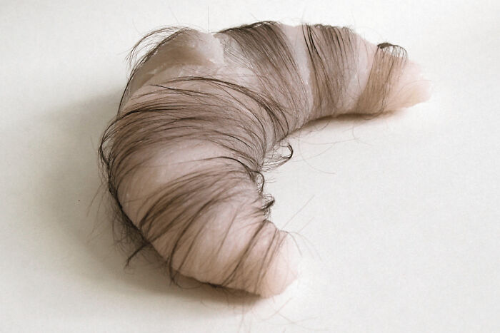 Sculpted A Croissant With Human Hair—That’s Wild!