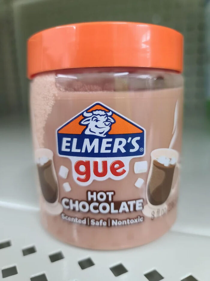 Elmer’s Glue Masquerades as Gum... Don’t Eat!