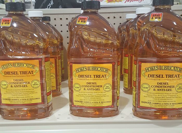 Diesel Conditioner Bottle That Looks Exactly Like Apple Juice