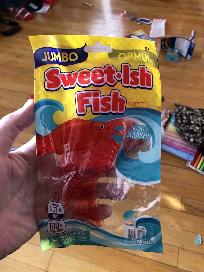 Stretchy Gummy Toy That Looks Like Big Candy—Don't Get Tricked