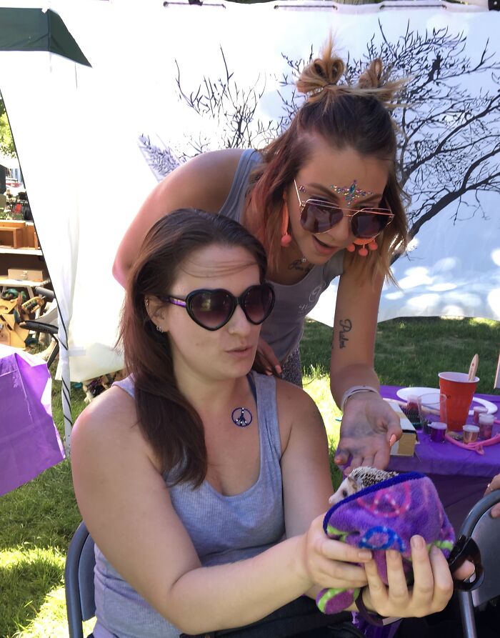 Wait, They Actually Snapped These Hedgehogs Doing Life?