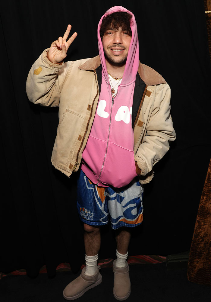 Benny Blanco's 'Wait, Those Shorts?' Moment