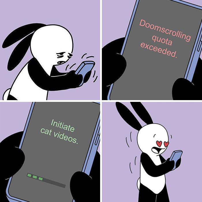 This Bunny’s Comics Are Sweet, Weird, And Hilariously Real (50 New Pics)