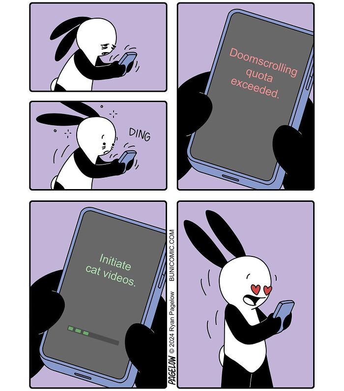 This Bunny’s Comics Are Sweet, Weird, And Hilariously Real (50 New Pics)