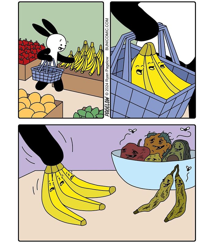 This Bunny’s Comics Are Sweet, Weird, And Hilariously Real (50 New Pics)