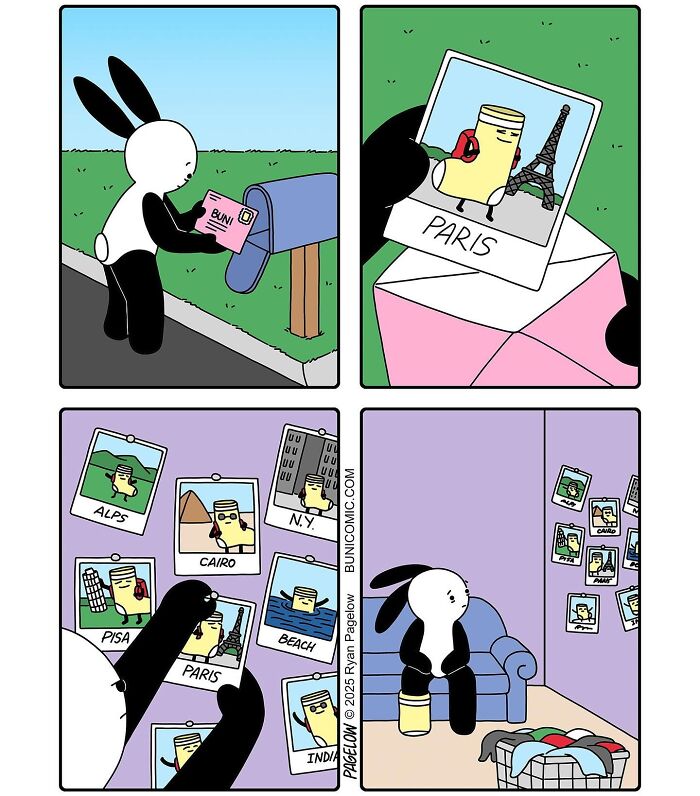 This Bunny’s Comics Are Sweet, Weird, And Hilariously Real (50 New Pics)
