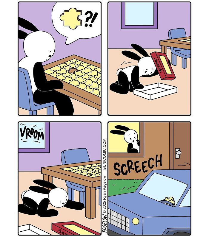 This Bunny’s Comics Are Sweet, Weird, And Hilariously Real (50 New Pics)