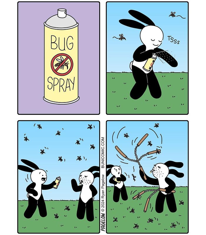 This Bunny’s Comics Are Sweet, Weird, And Hilariously Real (50 New Pics)