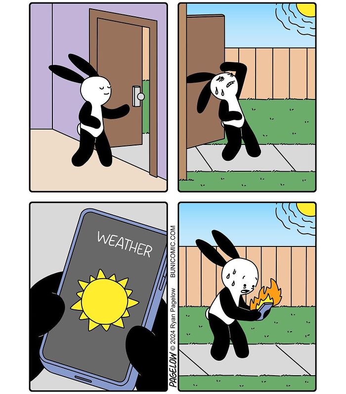 This Bunny’s Comics Are Sweet, Weird, And Hilariously Real (50 New Pics)