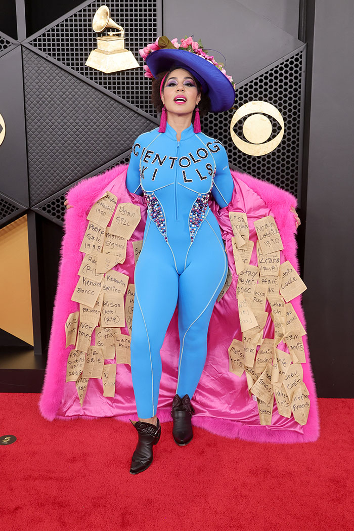 Joy Villa’s Very Loud Statement Dress