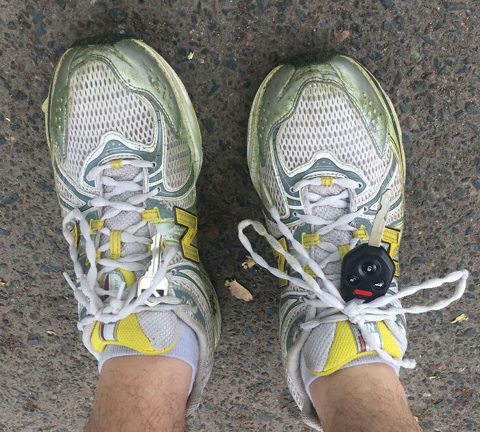 Running With Keys Made Safe And Simple Using A Sneaky Aglet Trick