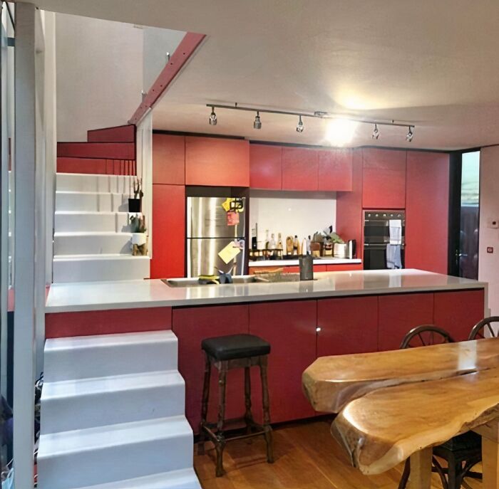 Kitchen Counter Meets Stairs: Hybrid Home Upgrade