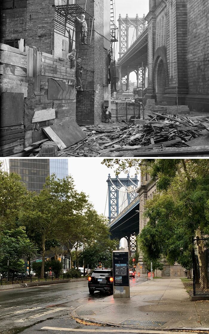 1950s & Today: Just a Quiet NYC Street