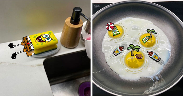 Wait, This Artist Made Straws and Stains Do Hilarious Stuff! (47 Pics)