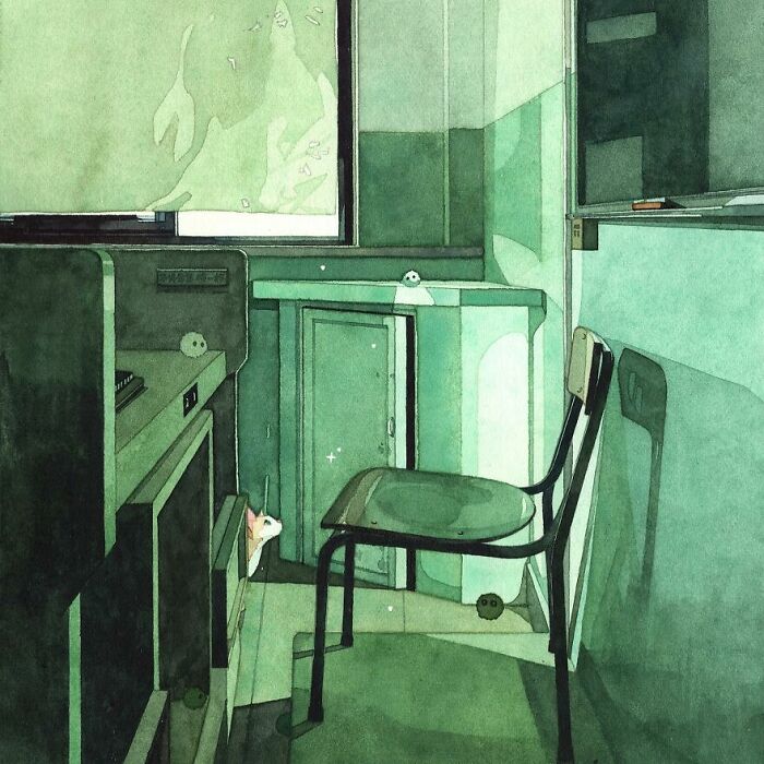 These Watercolor Cats Are So Dreamy You’ll Want To Pet The Paintings