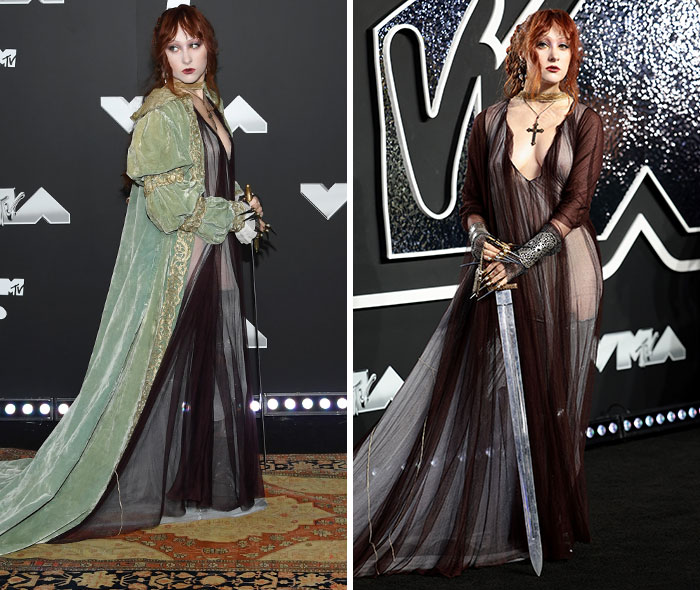 The 2024 VMAs Medieval Goth Look and That Famous Photographer Feud