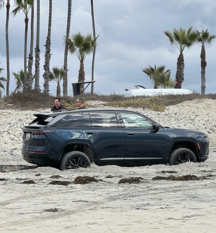 Trying to Drive on the Beach Like It’s Sunday Stroll