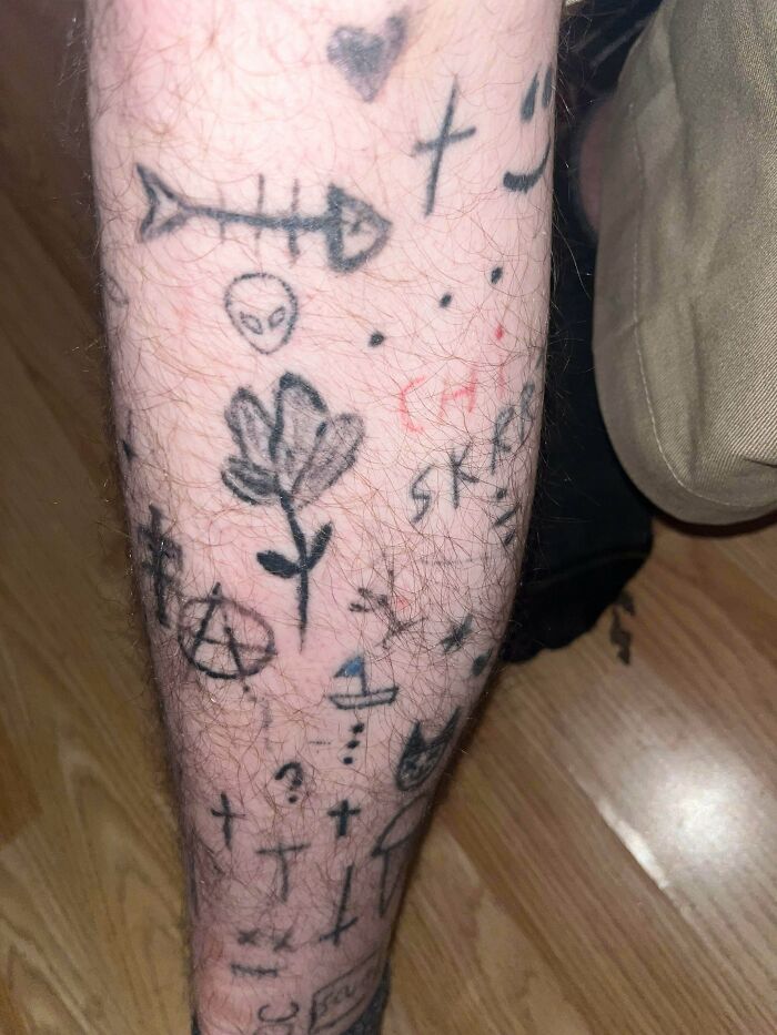 Oops! 60 Tattoos That Screamed "What Was I Thinking?!"