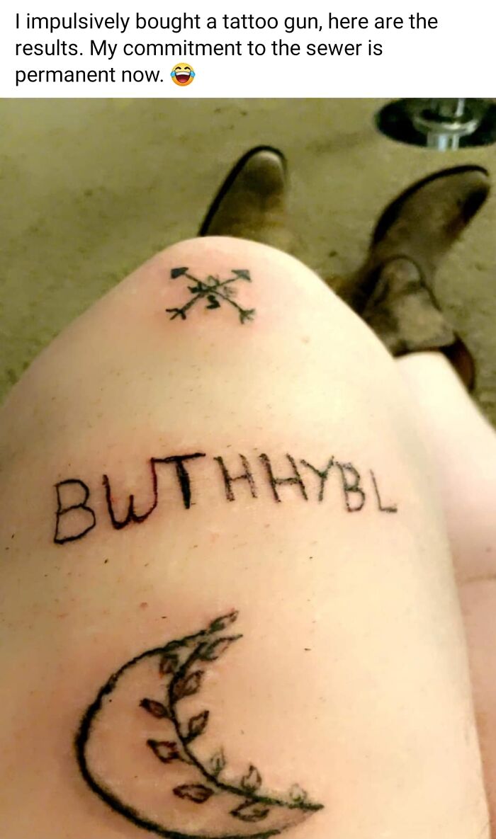 Oops! 60 Tattoos That Screamed "What Was I Thinking?!"