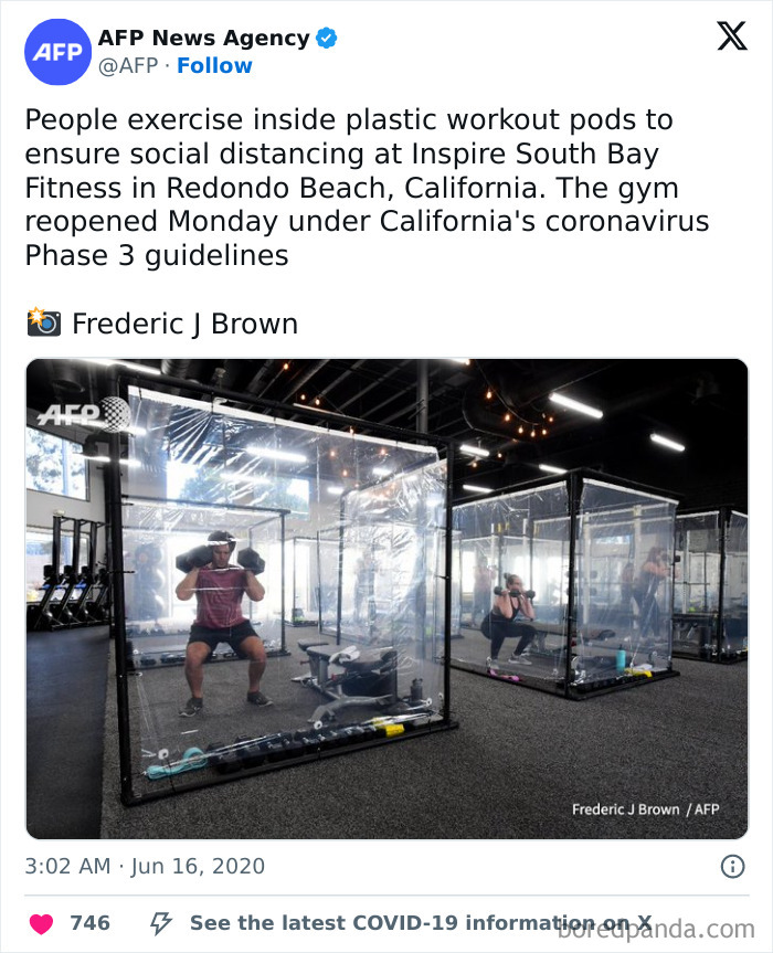These Social Distancing Gym Pods Look Like a Scene From Netflix’s You
