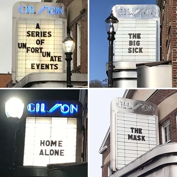 Movie Theater Delivers Pandemic-Perfect Movie Titles