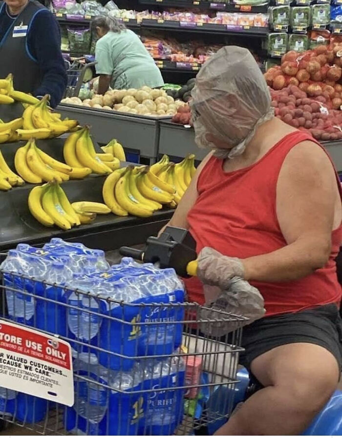 Wal-Mart Water Stockpiling? Time for Some Coronavirus Protection Gear