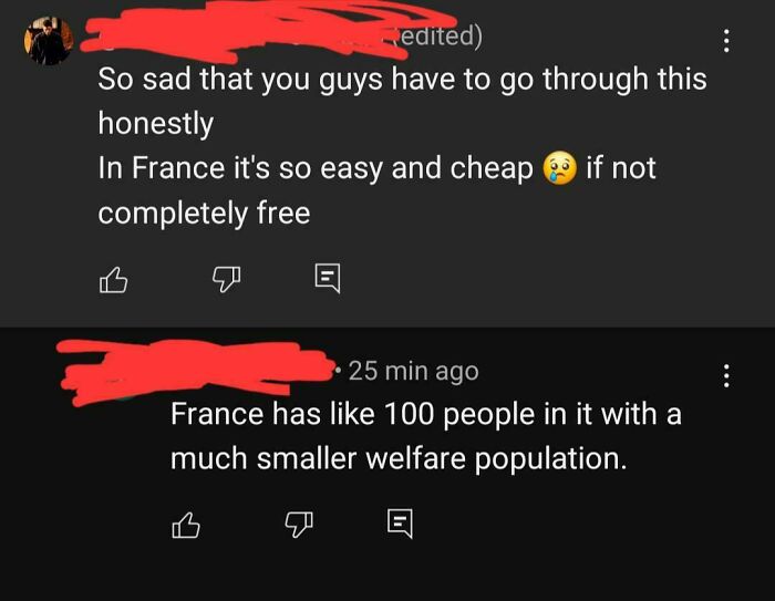 "France Has Like 100 People"