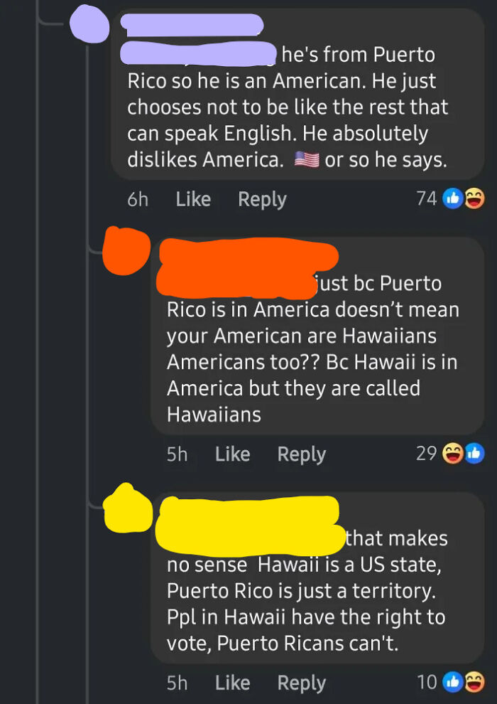 Hawaiians And Puerto Ricans Aren’t American?