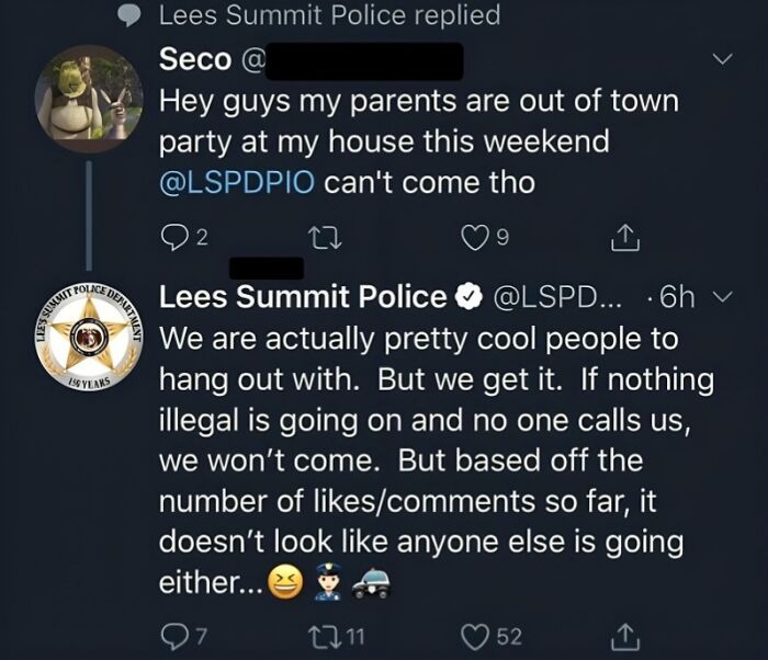 Throwing a Party and Even the Cops Said 'Nah'