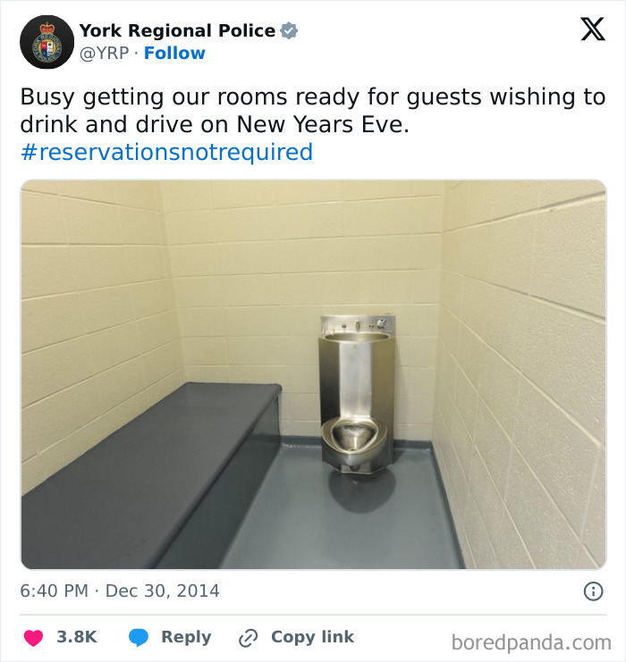 York Regional Police Keepin’ It Humerous