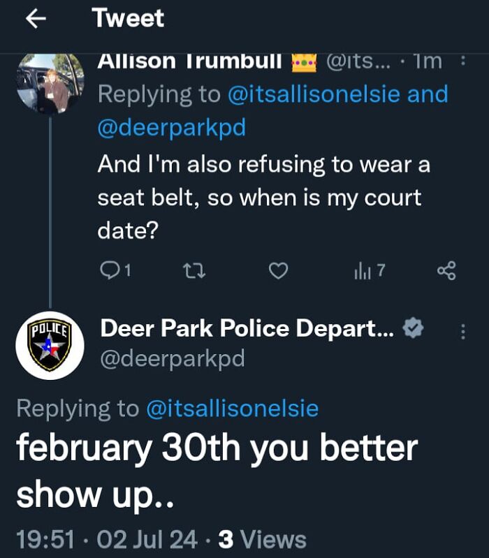 Just Wait Till You See This Hilarious Police Post
