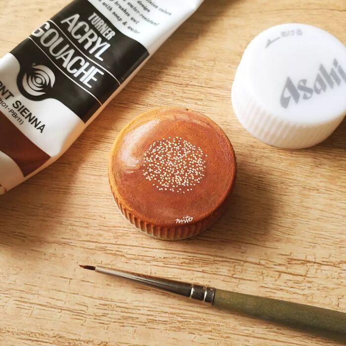 Tiny Food Art on Plastic Bottle Caps? You’ve Gotta See This!