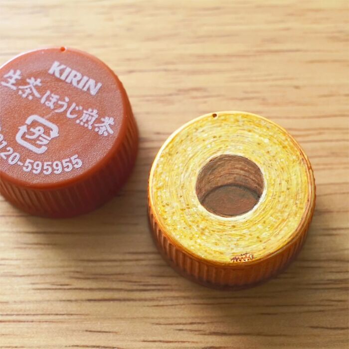 Tiny Food Art on Plastic Bottle Caps? You’ve Gotta See This!