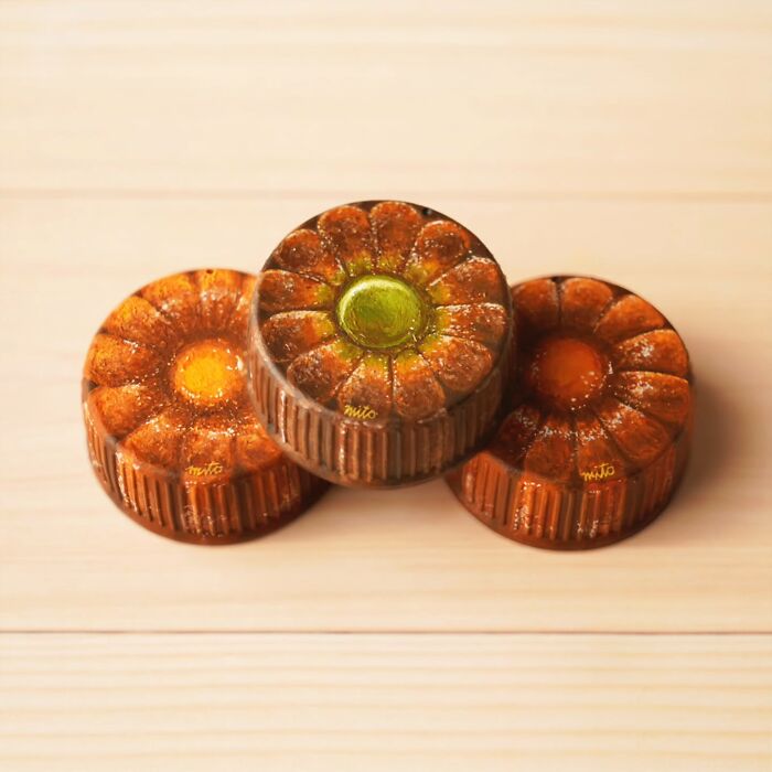 Tiny Food Art on Plastic Bottle Caps? You’ve Gotta See This!