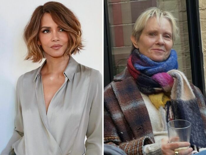 Halle Berry & Cynthia Nixon, Both 59