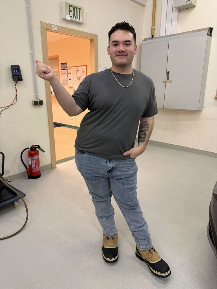 When Asked To Pose Like A Normal Person