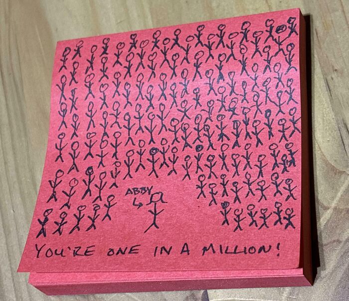 Dad’s Taking Over Lunch Notes — Stick Figures Incoming!