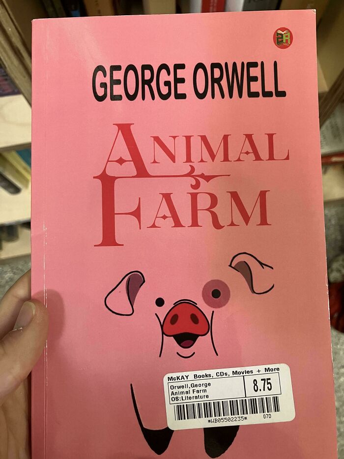 The Only Way I’d Read Animal Farm: This Cover